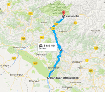 कैसे पहुंचे यमुनोत्री धाम?